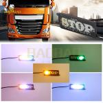 12V RGB Multiple Color Flashing Lucency Motorcycle Led Bulbs CG Spare Parts