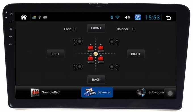 Ouchuangbo VW Santana android 4.2 10.1 big screen dvd radio multimedia suppport 1024*600 canbus