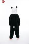 100% Polyester Flannel Fleece Fabric Kids Cute Panda Onesie Winter keep warm