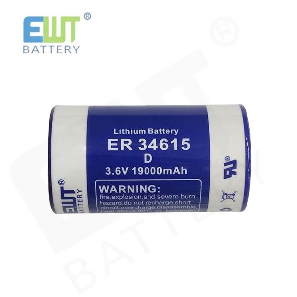 3.6V D Size ER34615 Lithium Thionyl Chloride Battery Manufacturers cylindrical