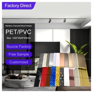 China Marble Sheet Bamboo Wood Wall Panel Interior Decorative Panels factory