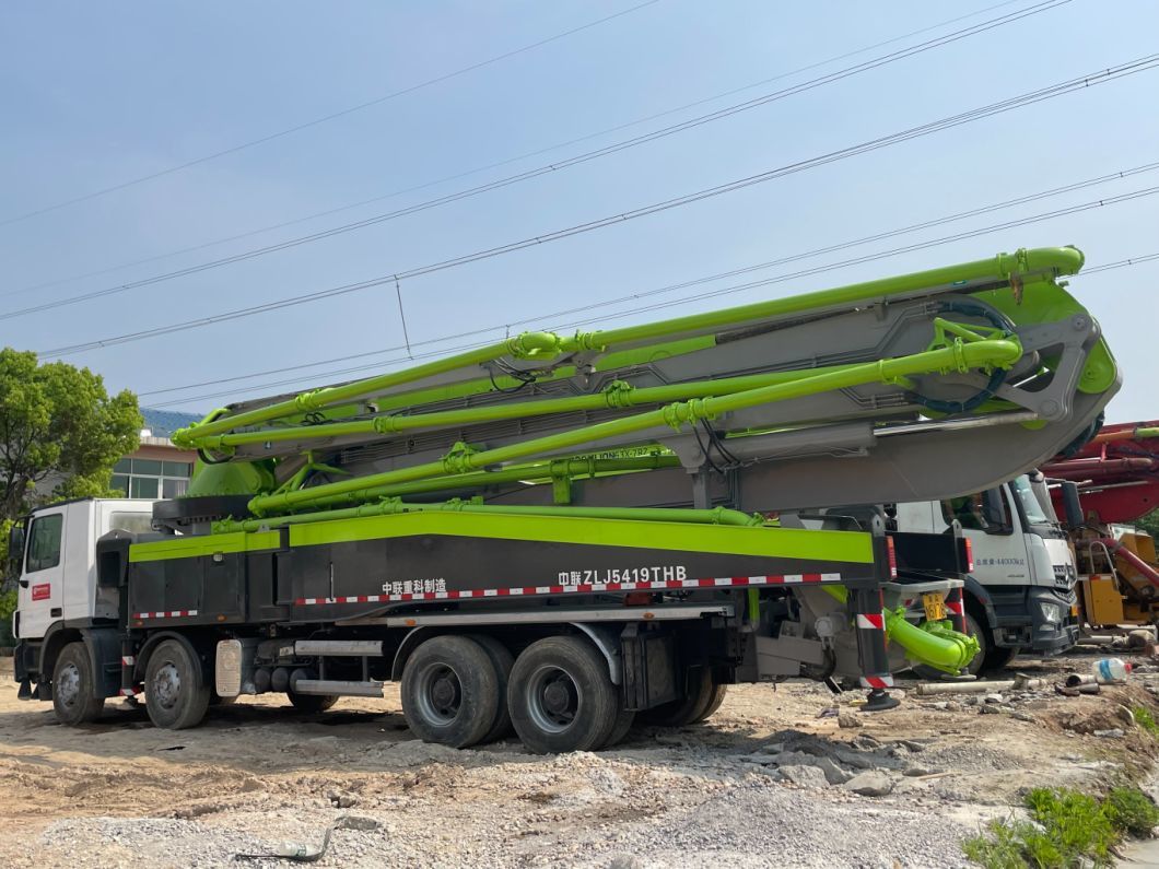 Renovated 2013 Zml 52m Concrete Pump Truck Concrete Boom Pump Heavy Equipment