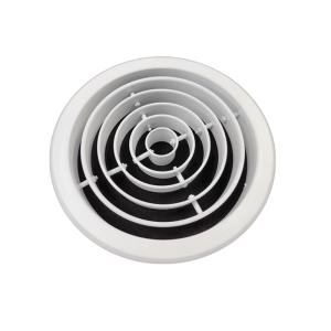 SCG-1 Circular Air Grille with Plastic Material and Brushless DC Motor for