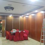 1230 MM Width Acoustic Partition Wall Interior Sliding Door Hotel Room Divider