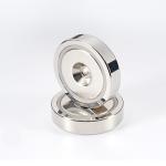 N52 Rare Earth Neodymium Disc Round Magnet With Countersunk Hole Pot Magnetic