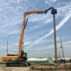 Powerful Hydraulic Pile Driver - High Performance For Concrete Pile Driving