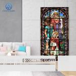 Medieval Style Decorative Glass Window Panels Leisure Facilities