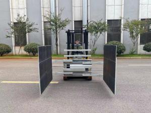 China 1500 KG Double Reach Lift Truck Counterbalance Forklift Displacement Distance 60mm factory