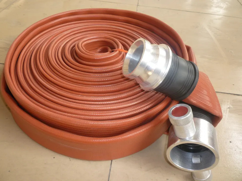Water Proof 1 Inch Fire Hydrant Hose PVC Single Jacket Fire Hose factory direct sale