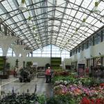High Light Transmission Venlo Glass Greenhouse Easy Installation