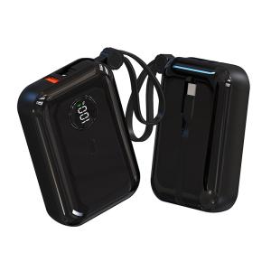 China PD power bank 10000mAh Portable Charger with PD20W Charging 21700 battery factory