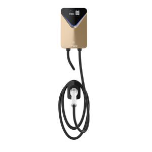 China 16A 11KW AC Charger 400V AC Wallbox Charger AC Level 2 Charging Station CE Certified factory