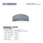 Ground Ferrite Strontium Powder Pressed To Form Ferrite Magnet For Motorcycle