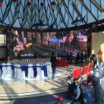 customerized P8 Video Wall Led Display Screen Full Color for Advertisement 256 *