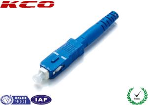 China FTTH SC Optical Fibre Connectors / Small Form Factor Fiber SC Connector factory