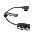 D Tap Male Movi Pro AUX Camera Power Cable For ARRI RED