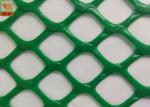 Heavy Duty Plastic Construction Netting Green Color 40 Mm * 40 Mm Hole Size