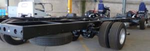 China LHD/RHD Euro V 300HP Dongfeng 12m Tourism Bus Chassis EQ6110T5AC for Tansania factory