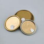 High Temperature 23mm Aluminum Peel Off Lids Easy Open Covers