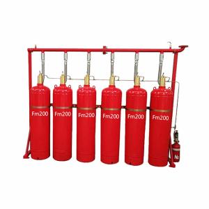China Gas Based Total Flooding Clean Agent Fire Suppression System FM200 NOVEC1230 Iner Gas factory