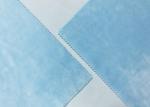 340GSM Plush Fabric For Stuffed Animals 92 Percent Polyester Baby Blue