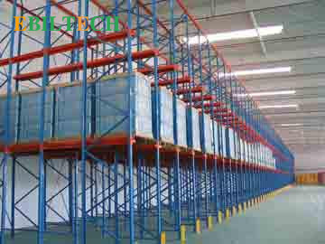 High Density Warehouse Wooden Pallets Drive In Rack For Storage Solutions