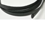 1 / 4 " Expandable Braided Cable Sleeving PET Material For Wire Harness Cover