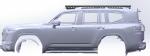 Black Powder Coating Car Roof Racks for Toyota LC150 LC200 LC300 Perfect for