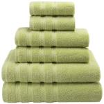 Custom Private Label Luxury Dobby Border 100% Cotton Towel for Adult Bathroom