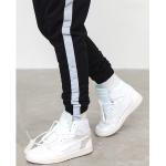 Wholesale 3m reflective striped pants mens custom casual streetwear jogger