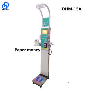 China Body Fat Ultrasonic Height And Weight Machine With Serial Communication factory