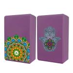 Printed foam yoga brocks wholesale