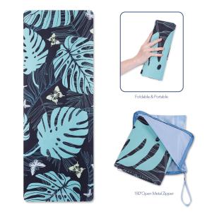 China Waterproof Custom Made Yoga Mats , Super Soft Exercise Equipment Mat factory