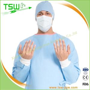 China CE ISO13485 Non Sterile Long Sleeve PP Isolation Gown factory