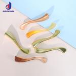 Plastic Custom Cosmetic Packaging Luxury Face Cream Spoon 71.7mm * 13.7mm