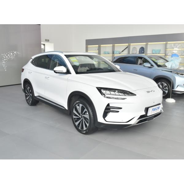 Affordable White BYD Song Plus Ev Flagship 2024 520KM 605KM Version Electric Cars