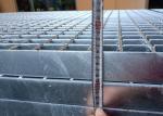 58*5 Heavy Duty Steel Grating / Steel Walkway Grating For Deck Plain Bar