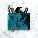 Multifunction Girls Velvet Cosmetic Makeup Bag For Travel