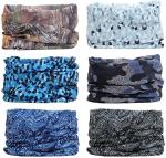 Flat Brown Beach Two Strap Cotton Multifunctional Bandanas