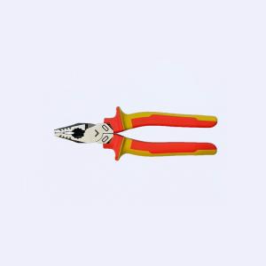 China 7in 190mm Heavy Duty Combination Plier HRC62 Steel Cable Crimping Tool factory