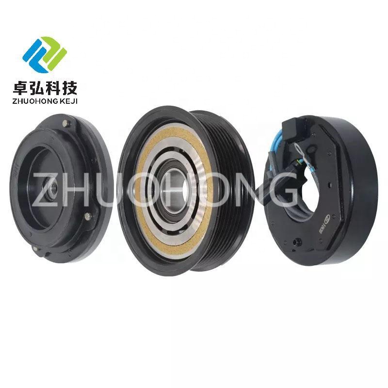 10S17C Auto AC Compressor Pulley Clutch Kit 7PK 125MM 12V For HONDA Accord 2008-2012