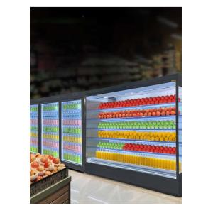 Quiet Frost Free Multideck Open Chiller With Adjustable Shelf