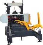 Wood cutting portable band saw machine Horizontal Sawing bandsaw Mill