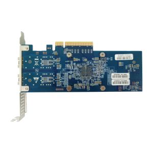 HZ10N10F2 Dual-Port Optical Fiber Network Card With 2/10Gbps SFP+ And N10g-X2