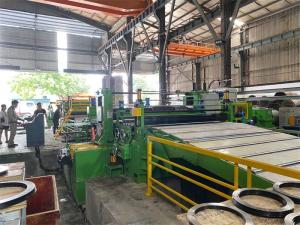 China High Accuracy Sheet Metal Slitting Line With Fast Change Twin Slitters factory