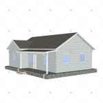 Heya-2Q06 China 2 room light gauge house easily constructed durable prefabricate
