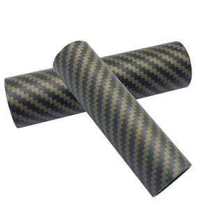 China Thick Wall Carbon Fiber Tube Anti Ultraviolet Radiation 100% 3K Woven Finish factory
