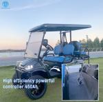 4 Seater Golf Cart Key Less 60V 5KW PMSM System Electric Golf Buggy Scooter