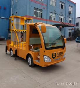 China Aluminum Alloy Aerial Outdoor Maintence Automobile Truck Mounted Elevating Work Platform factory