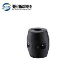 Black Plastic Injection Molding Assembly Cold Runner 3D Drawings